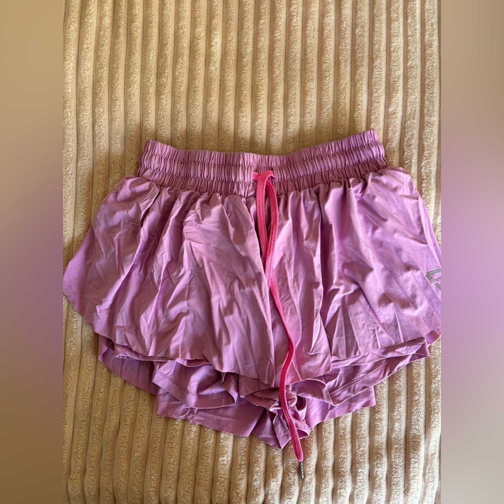 Butterfly shorts , pink